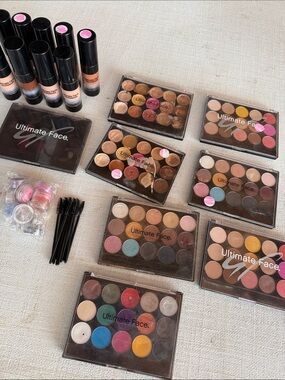 Entire” Lot”Eyeshadow Palette Collection - Pink, Brown & Multi Shades over 20